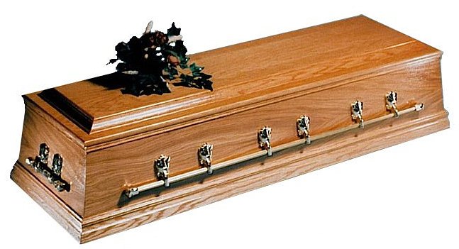Centurion oak casket